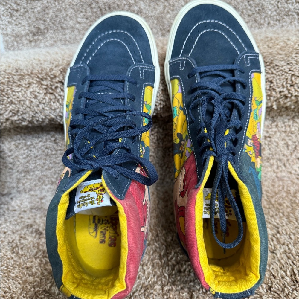 Vans The Beatles Yellow Submarine High-Top Sneakers - Picture 7 of 13